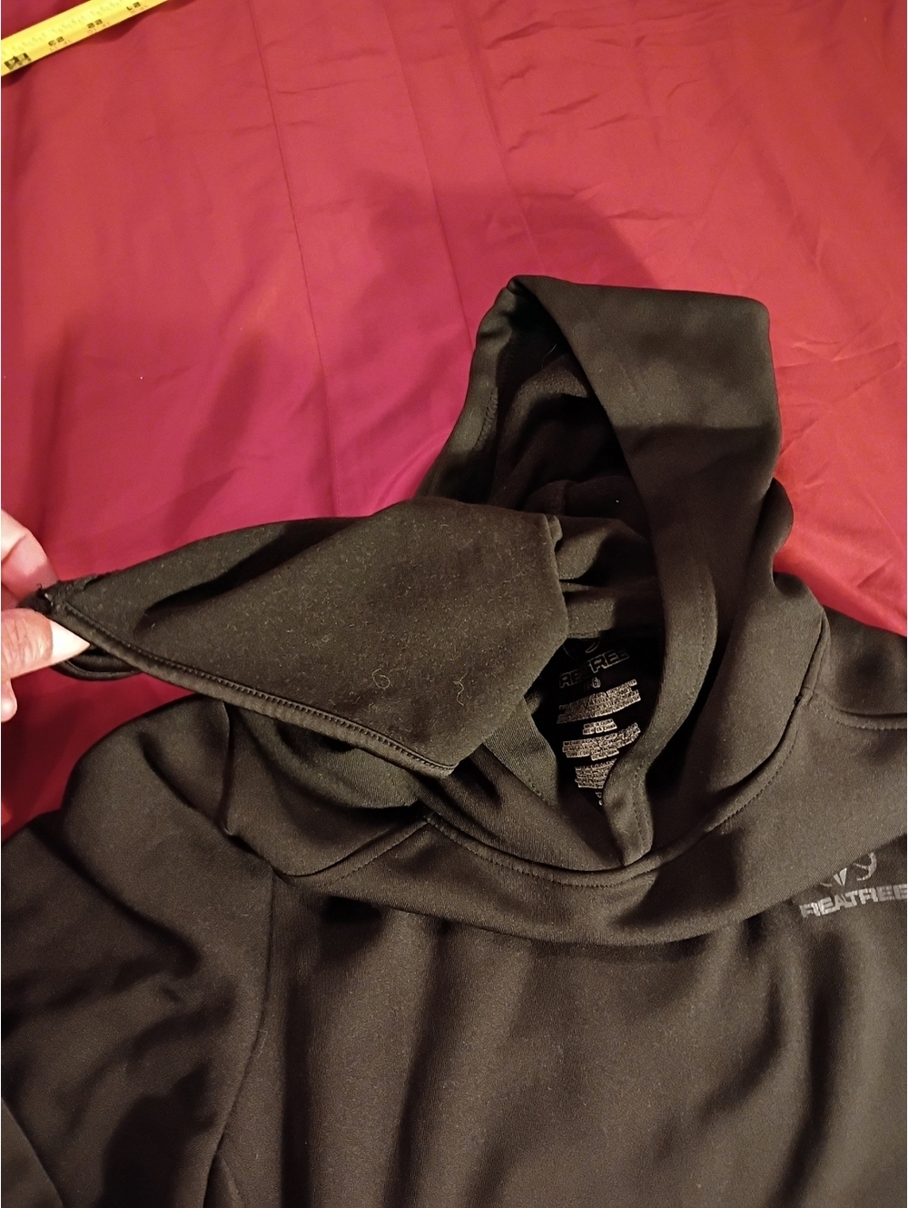 Realtree Black Pullover Hoodie Small 4-6 - Picture 3 of 5